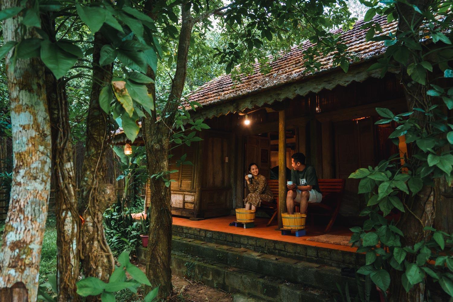 Chay Lap Farmstay Phong Nha Da Lon Kültér fotó